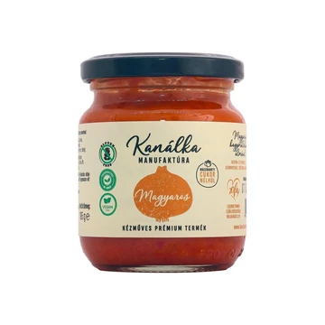 Kanálka magyaros hagymalekvár almával