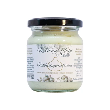 FokhagyMakó natúr fokhagymakrém