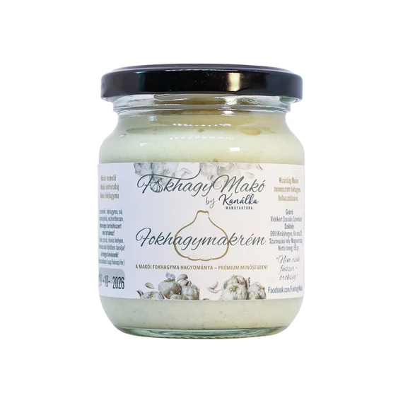 FokhagyMakó natúr fokhagymakrém