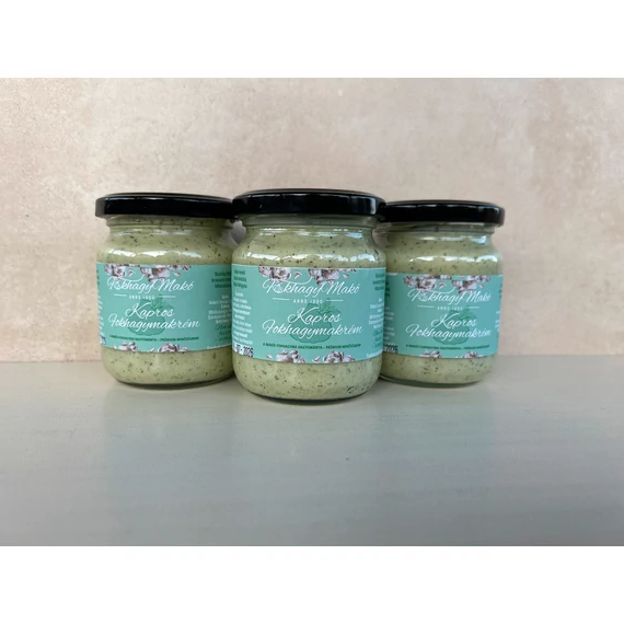 FokhagyMakó kapros fokhagymakrém