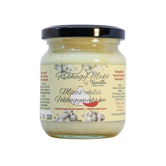 FokhagyMakó mézes-chilis fokhagymakrém