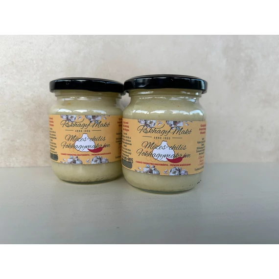 FokhagyMakó mézes-chilis fokhagymakrém