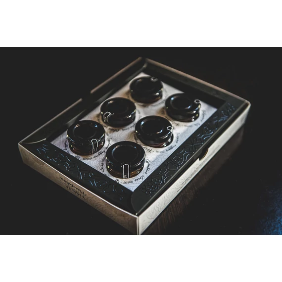 Kanálka díszdobozos chutney válogatás - alma, magyaros hagyma, meggy, birs, lilahagyma és szilva chutney