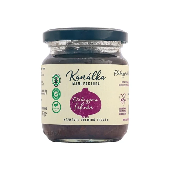 Kanálka lilahagymalekvár