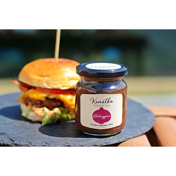 Kanálka lilahagymalekvár