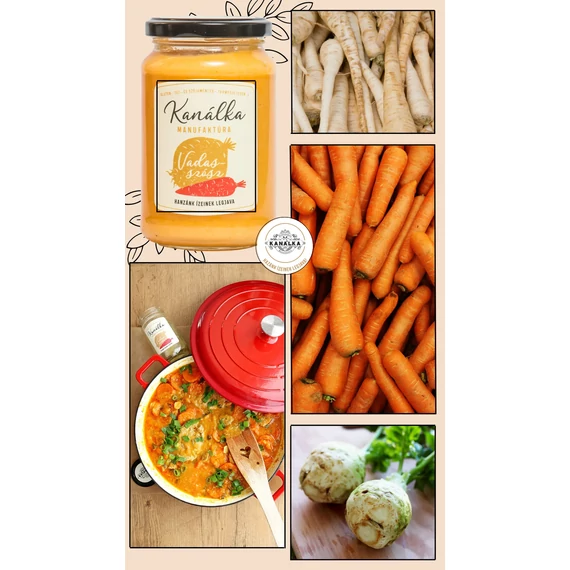 Kanálka vadas mártás